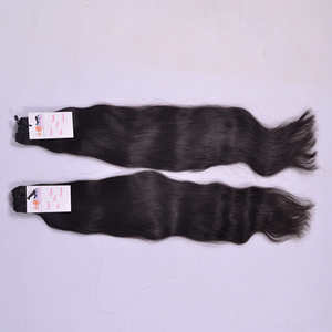 Pelo brasileño virgen de doble estiramiento, cabello de visón virgen brasileño, cabello humano Natural virgen sin procesar, proveedores de cabello peruano sin procesar - Product Image 3