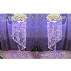Pilares de cristal para boda, Pedestal de pasarela, decoración de escenario, novedad - Product Image 1