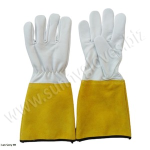 <b>Long</b> Sleeve Tig Welding <b>Gloves</b> Heat Resistant Leather Tig Welding Welder <b>Gloves</b> - Product Image 5