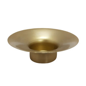 Vela decorativa de hierro personalizada para Navidad, soporte para pilar, 5 velas, mesa negra mate muerta, caja de cera hecha a mano de lujo decorativa - Product Image 3