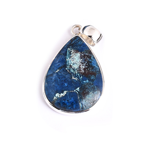 Hermosos colgantes de shattuckita Colgantes de diseño exclusivo de piedras preciosas Colgantes de corte de pera de moda hechos a mano para mujeres, hombres - Product Image 1