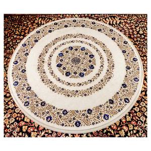 Mesas de Centro Redondas con Incrustaciones de Mármol de Artesanía - Product Image 1