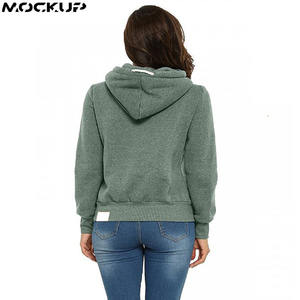 Sweat à capuche oversize pour femme, décontracté, en polaire, sweat à capuche de sport, imprimé graphique, personnalisé, sweat à capuche d'hiver, vente en gros OEM - Product Image 3