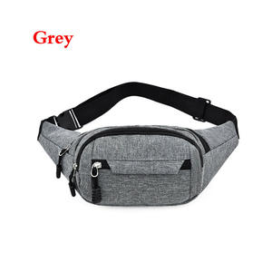 Riñonera unisex de lona con logotipo personalizado, cinturón deportivo para correr, a bajo precio, mini riñonera para mujer con forro de poliéster, riñonera para teléfono - Product Image 6