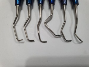 ชุดเครื่องมือผ่าตัดทางทันตกรรมเกรซี่แบบมืออาชีพ 6 ชิ้น - Product Image 6