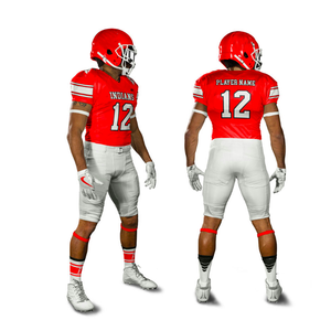 Uniforme de football américain personnalisé avec logo personnalisé, muet avec design gratuit - Product Image 4