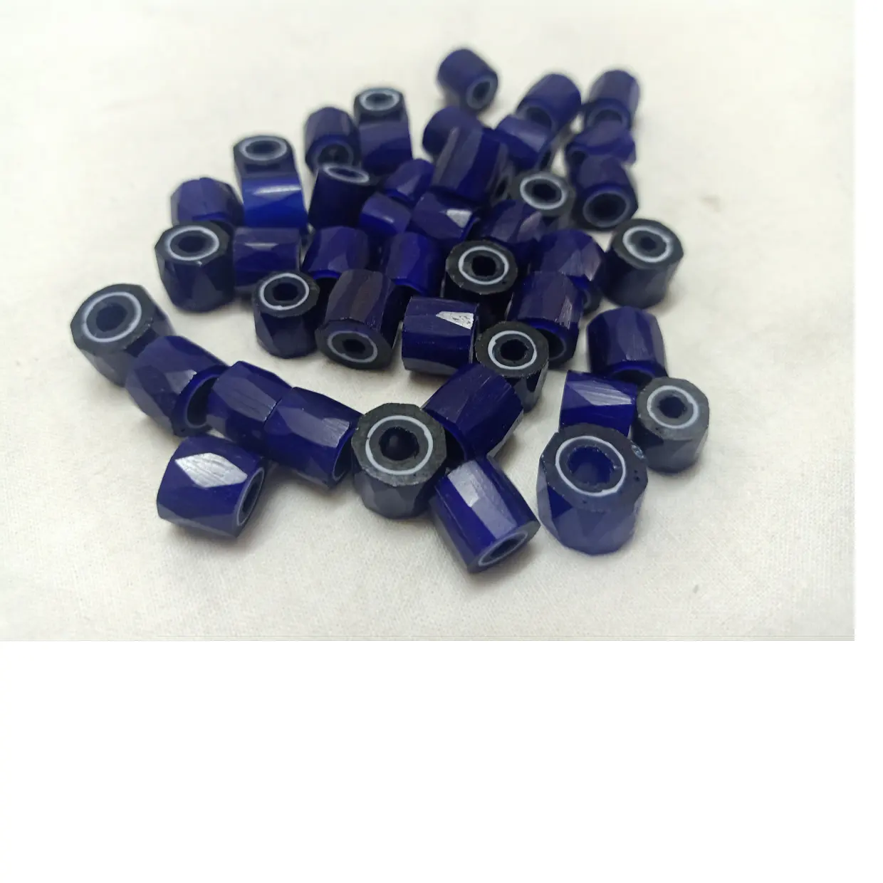 custom made faceted glass beads suitable for jewelry designers and bead stores can be made in your choice of colors
