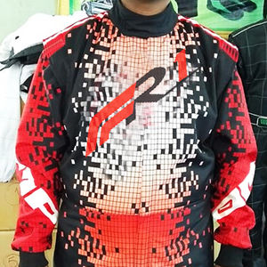 Combinaisons de course de karting FR-1 Team Sportswear, taille plus, tissu imperméable en Cordura polycoton, ensembles de course automobile et de moto - Product Image 1