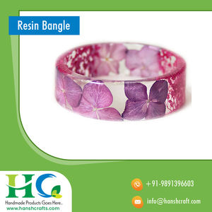 Fine Wood & Resin <b>Bangle</b> <b>Set</b> Resin <b>Bangle</b> - Product Image 3