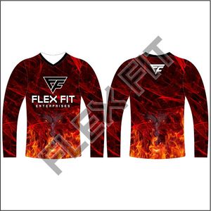 Vente en gros de maillots de motocross de haute qualité pour adultes, vêtements de course respirants personnalisés par sublimation pour motos - Product Image 6