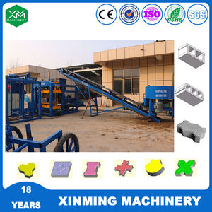 Qt4-24 חלול לבני בטון טרצו נייר ביצוע כוח מכונות חוט מכונת במלט דרום אתיופיה אפריקה אדום מיני 2200 - Product Image 6