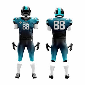 Chemise de ligue de rugby personnalisée de haute qualité pour hommes, uniforme de football américain respirant avec maillot sublimé en coton - Product Image 4