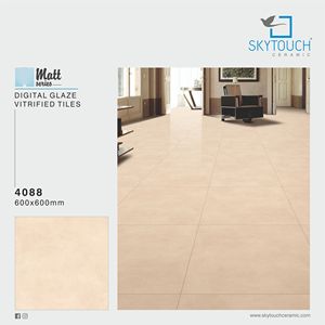 Nuevos productos en el mercado de la India Diseños de pisos de madera marrón natural de alta calidad Azulejos de madera de porcelana 600x600mm - Product Image 5