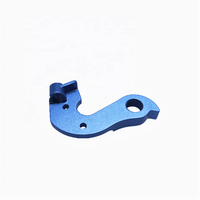 Pièces usinées CNC en aluminium 6061 et acier inoxydable de haute qualité, personnalisées, usinées par électroérosion à fil, sablage, anodisation bleue, traitement de surface