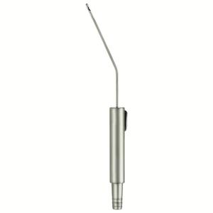 Dermis — filtre d'aspiration en gaz parotti, canlules avec poignée fixé, un trou central, angle de 3mm, 15cm - Product Image 3