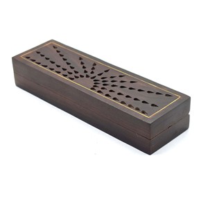 Boîte à bijoux en bois de manguier naturel fabriquée à la main décor à la maison décoration de table sculpture cadeau de cuisine personnalisable - Product Image 2