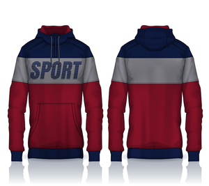 Polyester/Cotton Custom Made Team Fleece Zipper-Up <b>Hoodie</b> Oversized Casual Fit Solid Embroidered Washed Puff Techniques Heavy - Product Image 4