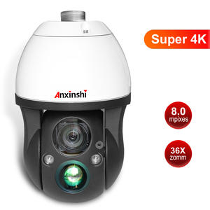 Cámara de Seguridad CCTV con Zoom Óptico 36X 4K HD, Baja Iluminación, CORE-TEX IP, PTZ de Alta Velocidad, Sony IMX226, PoE, Red - Product Image 1