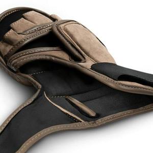 Fournisseur professionnel de gants de combat MMA en cuir marron vintage de conception personnalisée en gros - Product Image 4