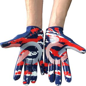 Guantes de fútbol americano personalizados, manoplas adhesivas de agarre alto, nuevo diseño, 2022 - Product Image 1