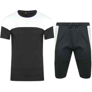 Vente en gros T-shirt confortable et respirant personnalisé et short de jogging assorti pour le printemps pour des tenues actives - Product Image 6