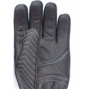 Nouveaux gants de moto respirants pour sports de plein air, en cuir de vache véritable, à doigts entiers, antidérapants - Product Image 5