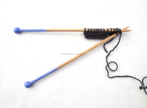 Aguja de tejer de madera, fabricante local de la India, marcas privadas, nociones de punto, accesorios, herramientas - Product Image 6