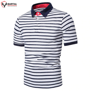 T-shirt polo en coton de haute qualité pour homme avec fermeture à bouton solide Logo personnalisé Impression pratique et écologique pour le tennis et le golf - Product Image 4