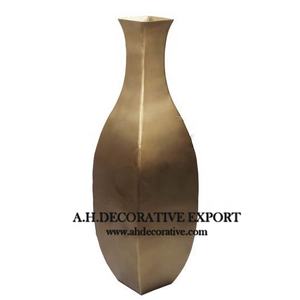 El último florero de aluminio brillante niquelado Metal flor decorativa nuevo diseño jarrón hecho a mano - Product Image 6