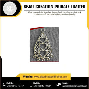 Meilleures ventes de boucles d'oreilles chandelier en argent sterling Accessoires de bijoux de qualité supérieure pour la vente en gros de bijoux et de composants - Product Image 6