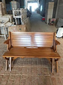 Portable Teak Wooden Outdoor/Garden/Camping Suitcase Folding <strong>Picnic</strong> <strong>Table</strong> With 4 Bench Seats