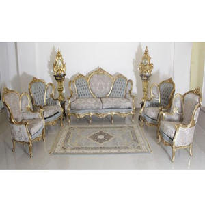 Ensemble de meubles de salon en bois de teck, qualité supérieure, pour salon, bois de teck - Product Image 1