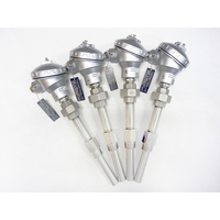 Termómetro Industrial de acero inoxidable, Sensor termistor RTD con tubo de protección
