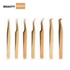 Professional Eyelash <b>Extension</b> Tweezers Good Quality and Excellent Silver Color All Tweezers Design - Product Image 1