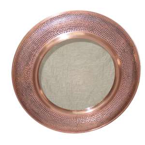 Miroir mural décoratif en bronze antique pour mariage - Product Image 4