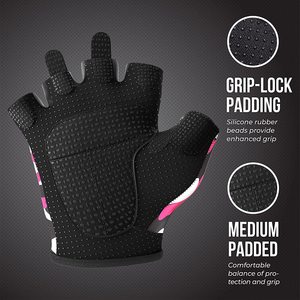 Unisex <b>Weight</b> Lifting <b>Gloves</b> Custom Made Camo Printed Half Finger Gym <b>Gloves</b> with Non-Slip Feature Latest Design - Product Image 2