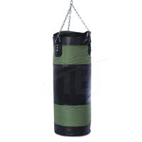 Sac de frappe professionnel pour boxe, en cuir PU, remplissage de sable, taille personnalisable, design personnalisé, option de logo personnalisé, pour un usage unisexe