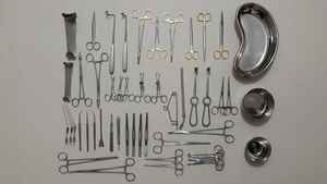 Ensemble de livraison médical, kits de livraison de base/ensembles de livraison normale, Section D & C des instruments médicaux chirurgicaux, UAMED - Product Image 3