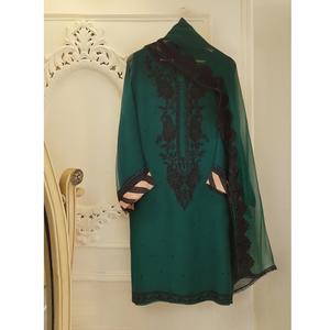 AJM TRADE HOUSE Pakistani and Indian Straight Salwar Kameez <b>Dress</b> Designer Ethnic Sarree Suit by AJM TRADE HOUSE Model 1146 - Product Image 2