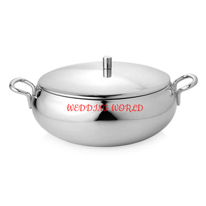 Réchaud alimentaire en cuivre et finition noire, fournitures hôtelières, fait main, casserole ronde, design moderne, nouveau réchaud en métal - Product Image 3