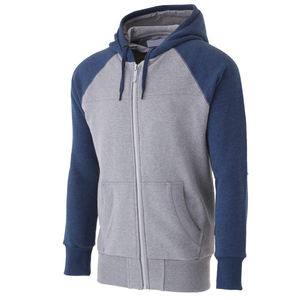 Sudadera con capucha y cremallera doble, diseño personalizado - Product Image 6