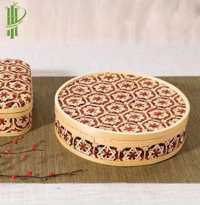 Cesta de bambú para guardar frutas, nuevo estilo, para Picnic, Primavera, venta al por mayor - Product Image 2