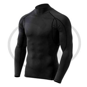 Vêtements de gym à manches longues MMA personnalisés Surfing Rash Guard avec design imprimé par sublimation - Product Image 3