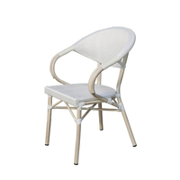 Fauteuil en rotin pour terrasse de restaurant Mingmeng – Vente chaude – Mobilier d'extérieur – Chaises de jardin – Guangzhou – Écologique