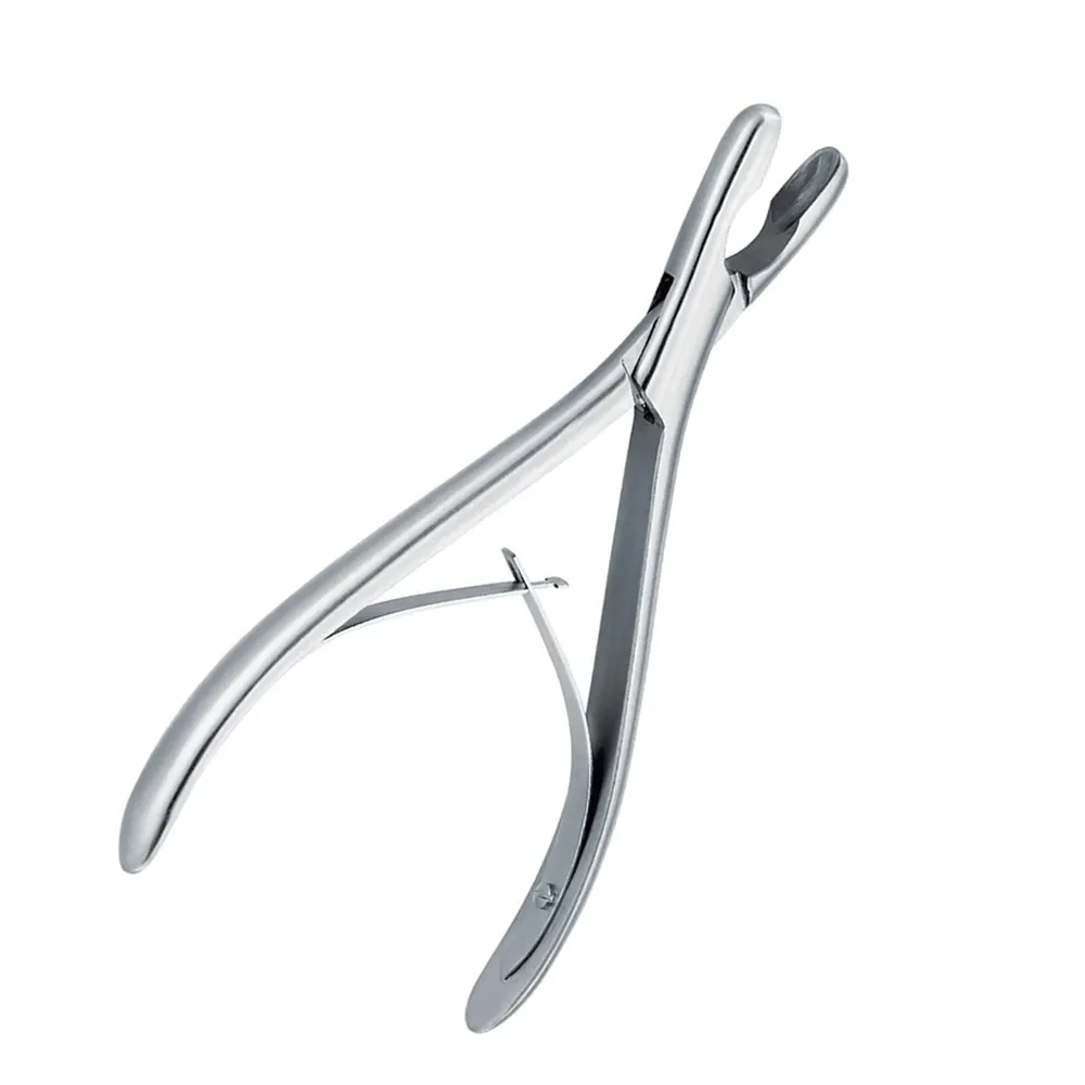 Luer Bone Rongeur Forceps-8mm 바이트-단일 액션-곡선 17 cm 정형 외과 용 기기 BY FARHAN PRODUCTS & Co