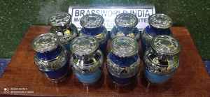 โกศใส่ศพทองเหลืองสำหรับขี้เถ้าของมนุษย์โดย brassworld อินเดีย - Product Image 5