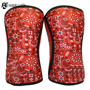 2025 chaud en gros écraser vos objectifs Gym genou manches 7mm néoprène Compression respirant robuste Logo personnalisé pour le sport - Product Image 2