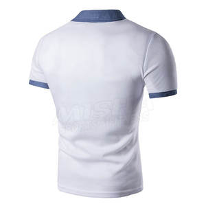 Polo de marque à Logo personnalisé pour hommes, T-Shirt décontracté, vêtements - Product Image 2