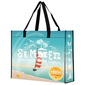 Bolsa de mano de PP de tela no tejida, logotipo personalizado de color, fácil de llevar, precio asequible, de Vietnam, gran oferta - Product Image 1