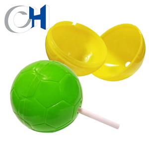 ที่มีคุณภาพสูงสร้างสรรค์สีพลาสติก PP ลูกฟุตบอลลูกอมไข่ของเล่น - Product Image 6